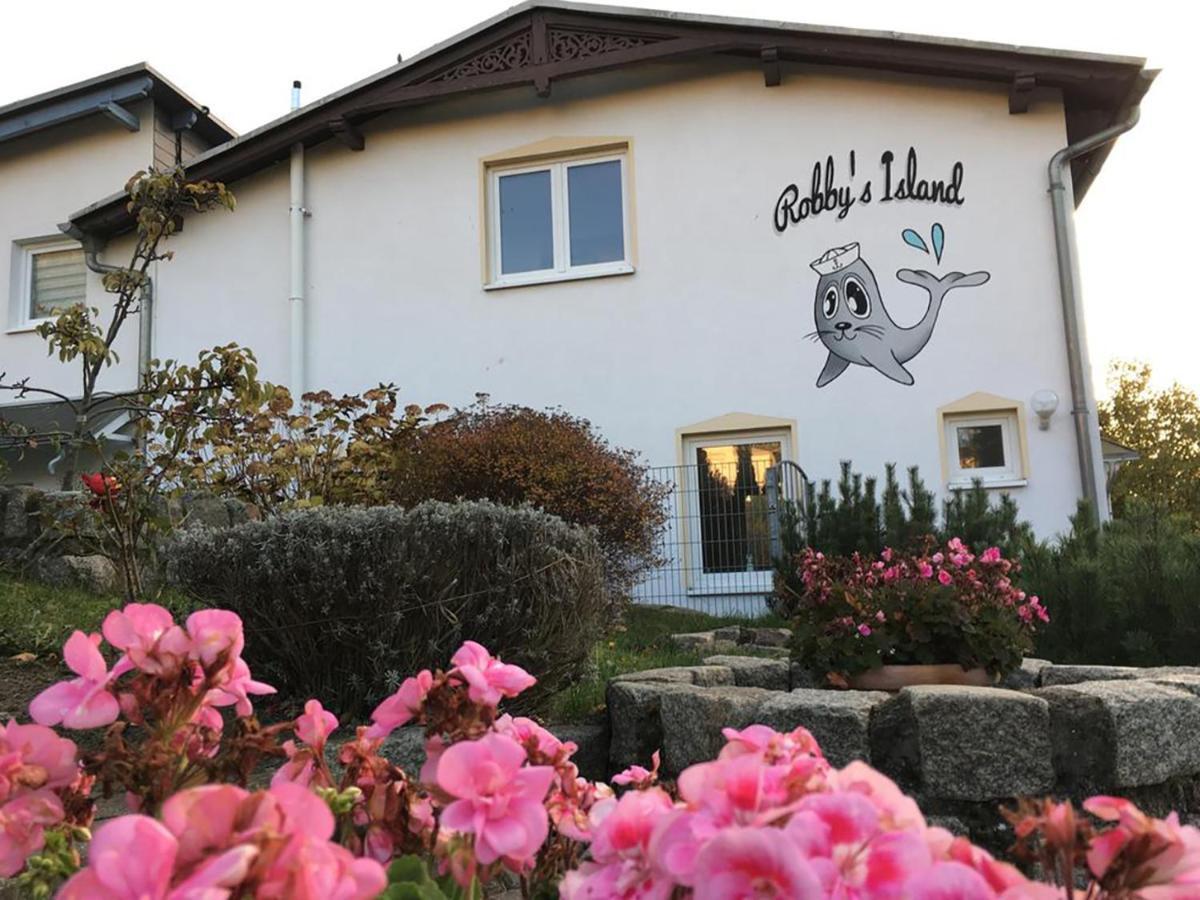 Haus Krabbe Mit Strandkorb Inkl Gohren Bagian luar foto
